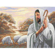 Рисунок на ткани АНГЕЛIКА арт. А507 'Господь - пастырь мой' 30х40