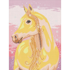 Рисунок на ткани АНГЕЛIКА арт. А516 'Лошадь' 30х40