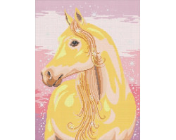 Рисунок на ткани АНГЕЛIКА арт. А516 'Лошадь' 30х40