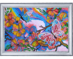 Набор для вышивания BUTTERFLY арт. 116 Сказочные бабочки 25х36 см