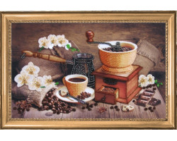 Набор для вышивания BUTTERFLY арт. 272 Кофе по-турецки 24х38 см