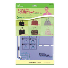 Набор шаблонов для раскроя сумок 'City Bag Collection' Clover арт. 9501