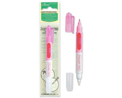 Ручка розовая самоисчезающая со стирателем Clover арт. 5012