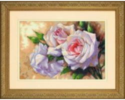 Набор для вышивания DIMENSIONS арт.DMS- 35247 Белые розы (41х28 см)