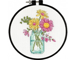 Набор для вышивания DIMENSIONS арт.DMS- 72-74550 Летние цветы