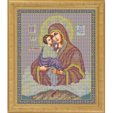 Набор для вышивания бисером GALLA COLLECTION арт.И014 Икона Божией Матери 'ПОЧАЕВСКАЯ' 28x33 см