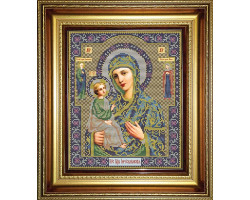 Набор для вышивания бисером GALLA COLLECTION арт.И042 Икона Божией Матери 'Иерусалимская' 25x31 см