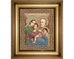 Набор для вышивания бисером GALLA COLLECTION арт.И046 Икона Богородицы 'Трёх радостей' 24x31 см