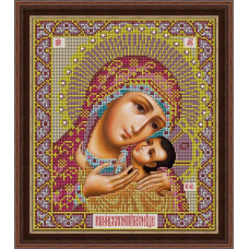 Набор для вышивания бисером GALLA COLLECTION арт.И051 Икона Божией Матери 'Корсунская' 22x26 см