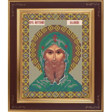 Набор для вышивания бисером GALLA COLLECTION арт.М268 Св. Антоний Великий 12х15 см