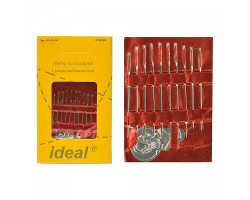 Иглы IDEAL арт. ID-HN-09 набор АССОРТИ с нитковдевателем упак. 10 игл (0340-0048)
