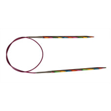 KNPR.20362 Knit Pro Спицы круговые Symfonie 2,25мм/100см, дерево, многоцветный