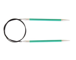 KNPR.47156 Knit Pro Спицы круговые Zing 3,25мм/100см, алюминий