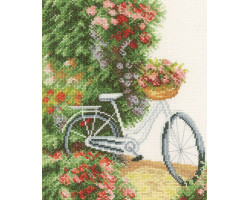 Набор для вышивания арт.LANARTE-147935А 'Мой велосипед' 20х24 см