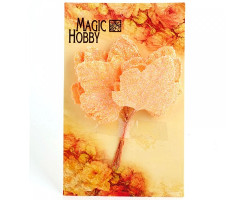 Листочки декоративные MAGIC HOBBY арт.TBY-L28 уп.10шт цв. оранжевый