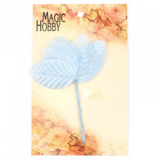 Листочки декоративные MAGIC HOBBY арт.TBY-L7 уп.10шт цв. голубой