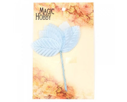 Листочки декоративные MAGIC HOBBY арт.TBY-L7 уп.10шт цв. голубой
