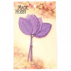 Листочки декоративные MAGIC HOBBY арт.TBY-L8 уп.10шт цв. фиолетовый