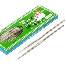 Крючки для вязания арт.ТВ-CH03-TULIP-11 0,75мм цв.никель упак.12 шт.