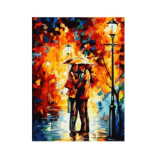 Картины по номерам Molly арт.G189 Дождливый Вечер (21 Краска) 40х50 см