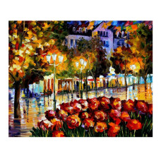 Картины по номерам Molly арт.GX9119 Цветы Люксембурга (26 Красок) 40х50 см