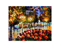 Картины по номерам Molly арт.GX9119 Цветы Люксембурга (26 Красок) 40х50 см