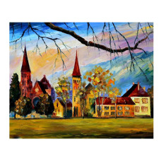 Картины по номерам Molly арт.GX9120 Швейцария (26 Красок) 40х50 см