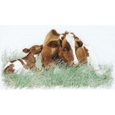 Набор для вышивания арт.Gouverneur-449 'Корова и теленок' 45х70 см