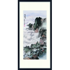Набор для вышивания крестом Xiu Crafts арт.XC.1204 Море облаков 56х104 см