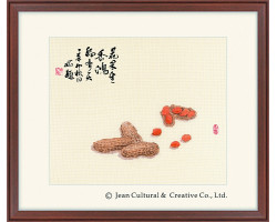 Набор для вышивания крестом Xiu Crafts арт.XC.905 Щедрость плодов арахиса 24,13х29,21 см