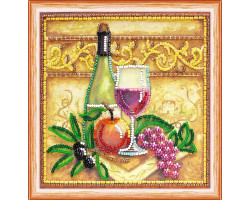 Набор для вышивания бисером АБРИС АРТ арт. АМ-126 Вино и виноград