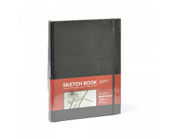 Блокнот Sketch Book 8,5*11 (21,8*28см) цв.черный уп. 80 листов