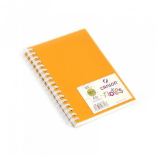 МРМ.204127713 Canson Блокнот Notes для графики на спирали, обложка Оранжевая 120гр/м 10,5х14,8см 50л