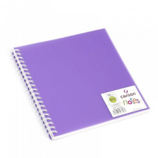 МРМ.204127723 Canson Блокнот Notes для графики на спирали, обложка Фиолетовая 120гр/м 18,5х18,5см 50
