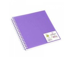 МРМ.204127723 Canson Блокнот Notes для графики на спирали, обложка Фиолетовая 120гр/м 18,5х18,5см 50