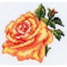 Набор для вышивания арт.Алиса - 041 'Роза' 10х10 см