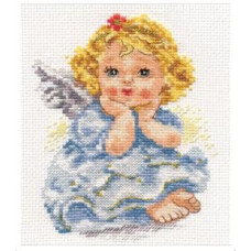 Набор для вышивания арт.Алиса - 094 'Ангелок Мечты' 11х14 см