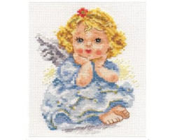 Набор для вышивания арт.Алиса - 094 'Ангелок Мечты' 11х14 см