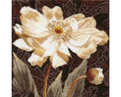 Набор для вышивания арт.Алиса - 218 'Белые цветы. В объятьях света' 25х25 см