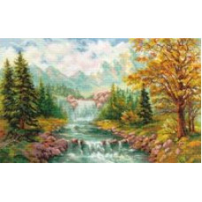 Набор для вышивания арт.Алиса - 309 'Горный водопад' 41х26 см