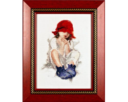 Набор для вышивания Алисена арт.1001 'Красная шапочка' 15*23 см