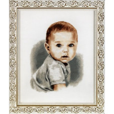 Набор для вышивания Алисена арт.1111 'Малыш с голубыми глазками' 23*30 см