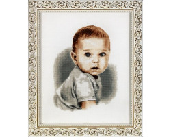 Набор для вышивания Алисена арт.1111 'Малыш с голубыми глазками' 23*30 см