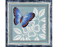 Набор для вышивания Алисена арт.1122 'Бабочка' 27*27 см
