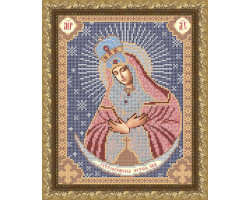 Рисунок на ткани арт. VIA4009 Пр.Богородица Остробрамская 20,5х25 см
