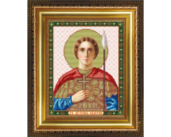 Рисунок на ткани арт. VIA4046 Святой Мученик Валерий 20,5х25 см