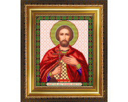 Рисунок на ткани арт. VIA4060 Святой Мученик Виктор 20,5х25 см