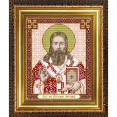 Рисунок на ткани арт. VIA4087 Святой мученик Евгений 20,5х25 см