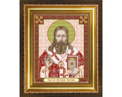 Рисунок на ткани арт. VIA4087 Святой мученик Евгений 20,5х25 см
