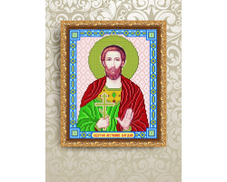 Рисунок на ткани арт. VIA4094 Святой Мученик Богдан 20,5х25 см